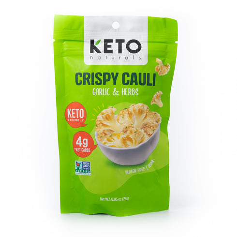Image of KETO Crispy Cauli Bites Garlic & Herbs 27g